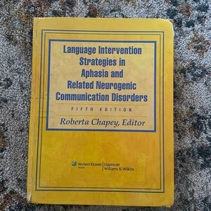 language intervention strategies in aphasia… textbook